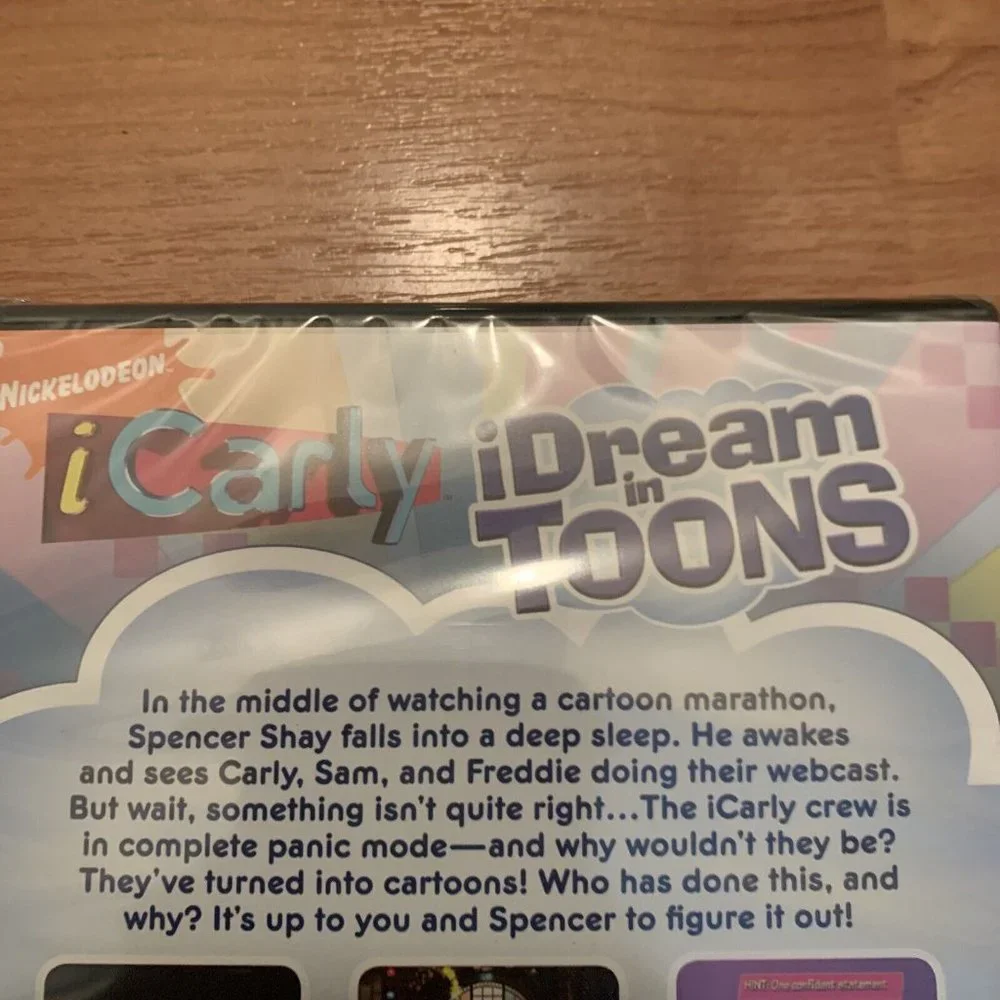 iCarly iDream in Toons PC Game 2009 CD-ROM Video Game